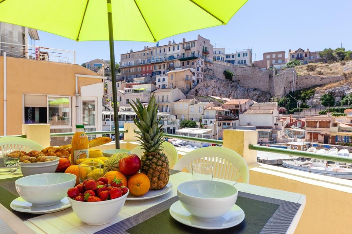 Au Vallon -Terrasse De Reve Au Vallon Des Auffes Marsiglia Esterno foto
