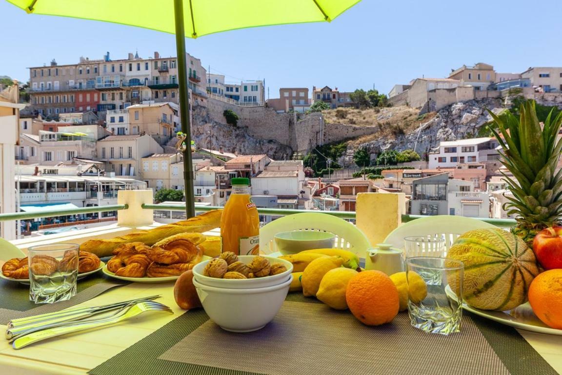 Au Vallon -Terrasse De Reve Au Vallon Des Auffes Marsiglia Esterno foto